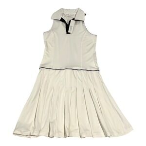 Scratch Seventy Sleeveless Golf Dress Size XS White Pickle Ball Tennis NWT
